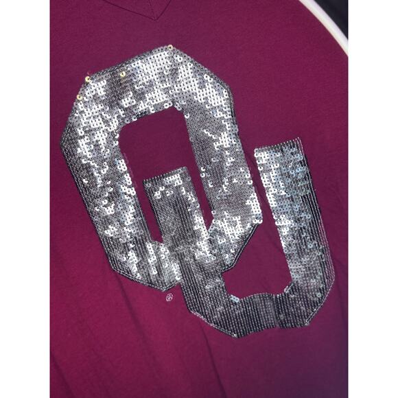 OU Sequined Jersey Pink by Victoria's Secret Size L - Picture 4 of 6